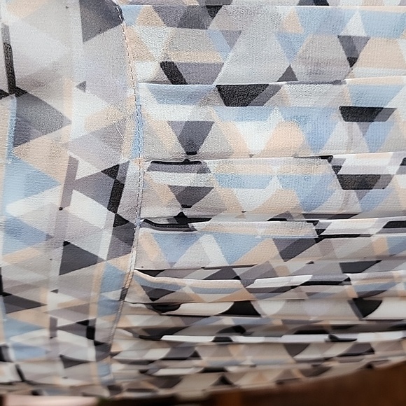 Debbie Shuchat Hi-Lo Pleated Blouse - Picture 10 of 12